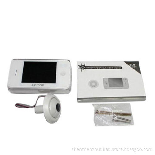2014 Hot sale smart take photo video digital door peephole viewer